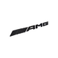 "AMG" Gloss Black Raised Letter Emblem For Rear Trunk Lid Fits Mercedes A C E G S SLK