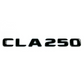 "CLA 250" Gloss Black Raised Letter Emblem For Rear Trunk Lid Fits Mercedes C Class