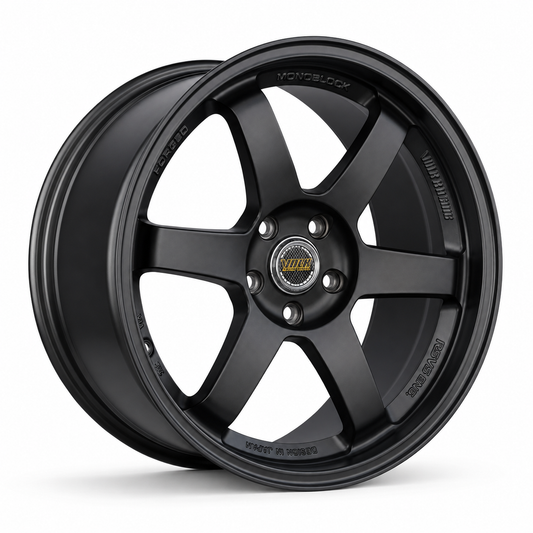 RA-1 | TE37 Style Wheels Matte Black