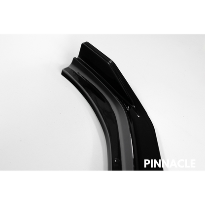 2018-2020 Honda Accord JDM 3PC Style Gloss Black Front Bumper Lip Splitter