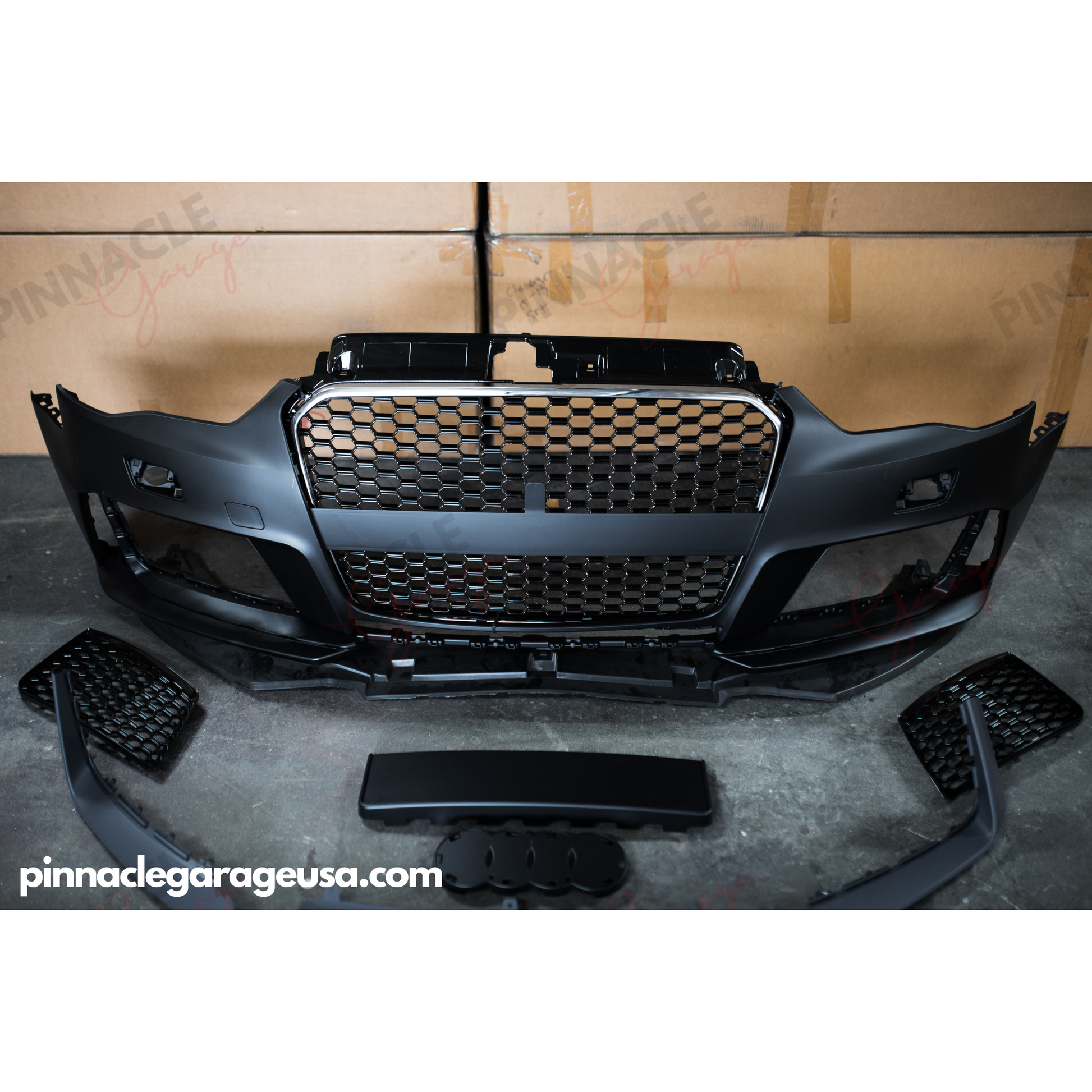 2013-2016 Audi A3 / S3 8V RS3 Style Front Bumper Cover – PINNACLE GARAGE USA
