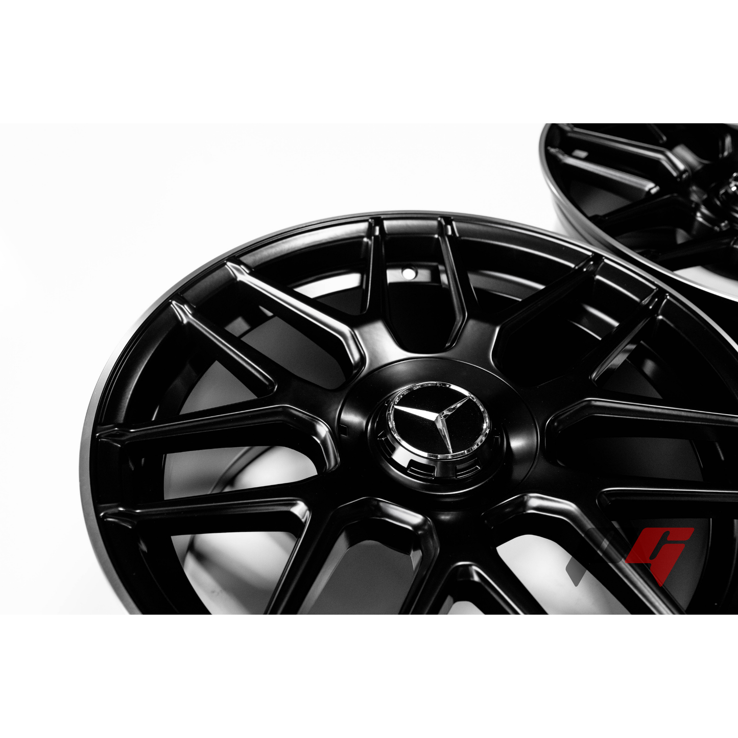 Mercedes Benz Wheels 20x8.5/20x9.5 5x112 Black Machined fit C E Class 250 280 300 350