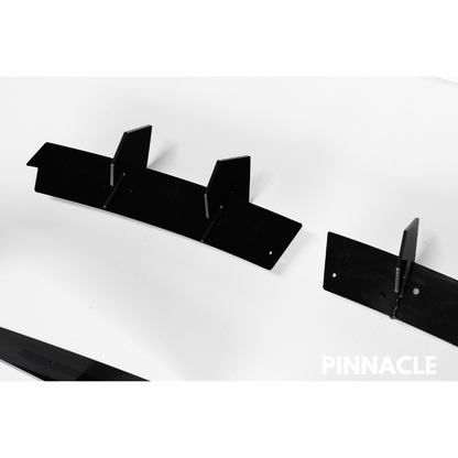2018-2022 Ford Mustang Rear Bumper Lip Diffuser + Side Valance Panel