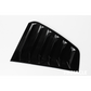 2014-2019 Volkswagen Golf MK7 GTI R Rear Quarter Glass Window Louvers