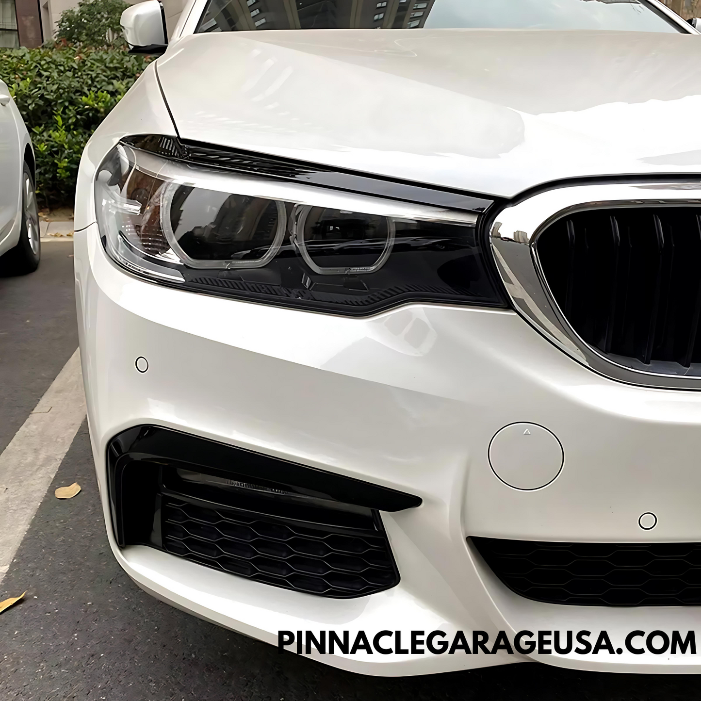 2018-2020 BMW G30 5 Series Front Headlight Eyebrow Trim