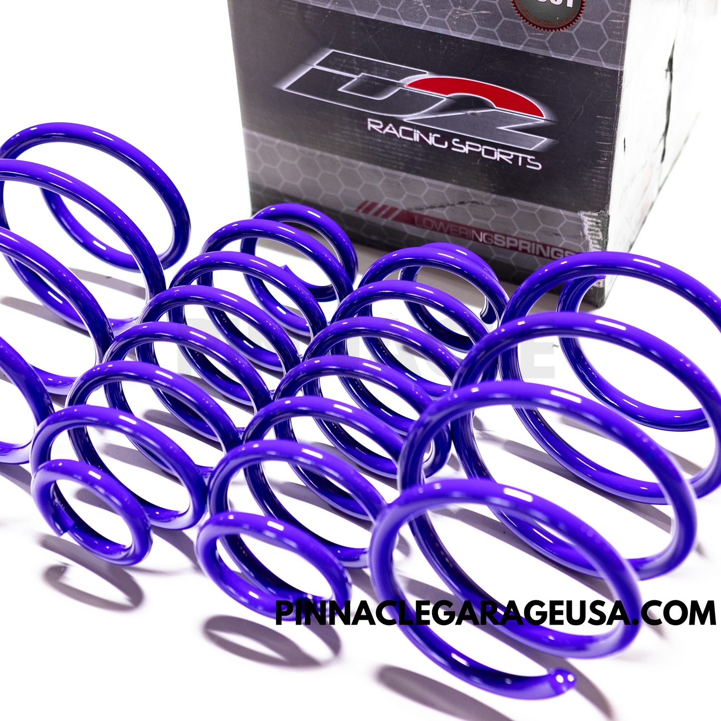 D2 Racing PRO Lowering Springs 2.0"F / 2.0"R For 2018-2022 Toyota Camry FWD