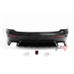 2006-2013 LEXUS PG STYLE V2 IS250, IS350 Rear Bumper Cover w/ Mufflers & 3rd Brake Light