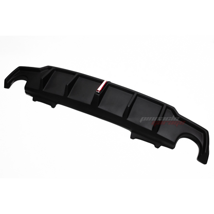 2006-2013 Lexus IS250/ IS350 Sedan Matte Black Rear Bumper Diffuser With 3rd Brake Light