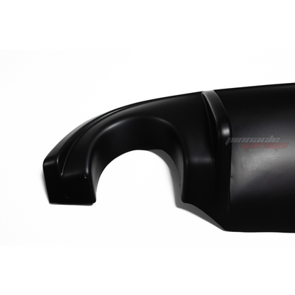 2014-2017 Infiniti Q50 Matte Black Rear Bumper Diffuser
