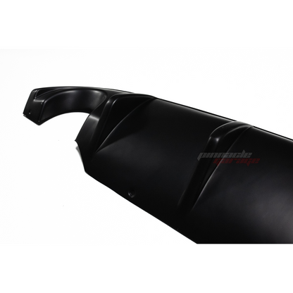 2014-2017 Infiniti Q50 Matte Black Rear Bumper Diffuser