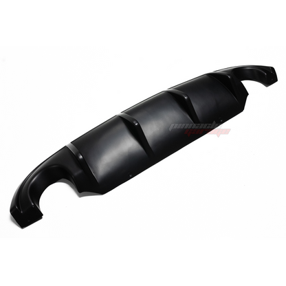 2014-2017 Infiniti Q50 Matte Black Rear Bumper Diffuser
