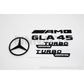 Mercedes-Benz X156 W156 GLA45 AMG Gloss Black Emblem Pack