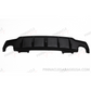 2006-2013 Lexus IS250 IS350 Matte Black Rear Bumper Diffuser Lip With 3rd Brake Light