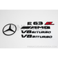 Mercedes-Benz S213 E63S Wagon AMG Gloss Black Emblem Pack