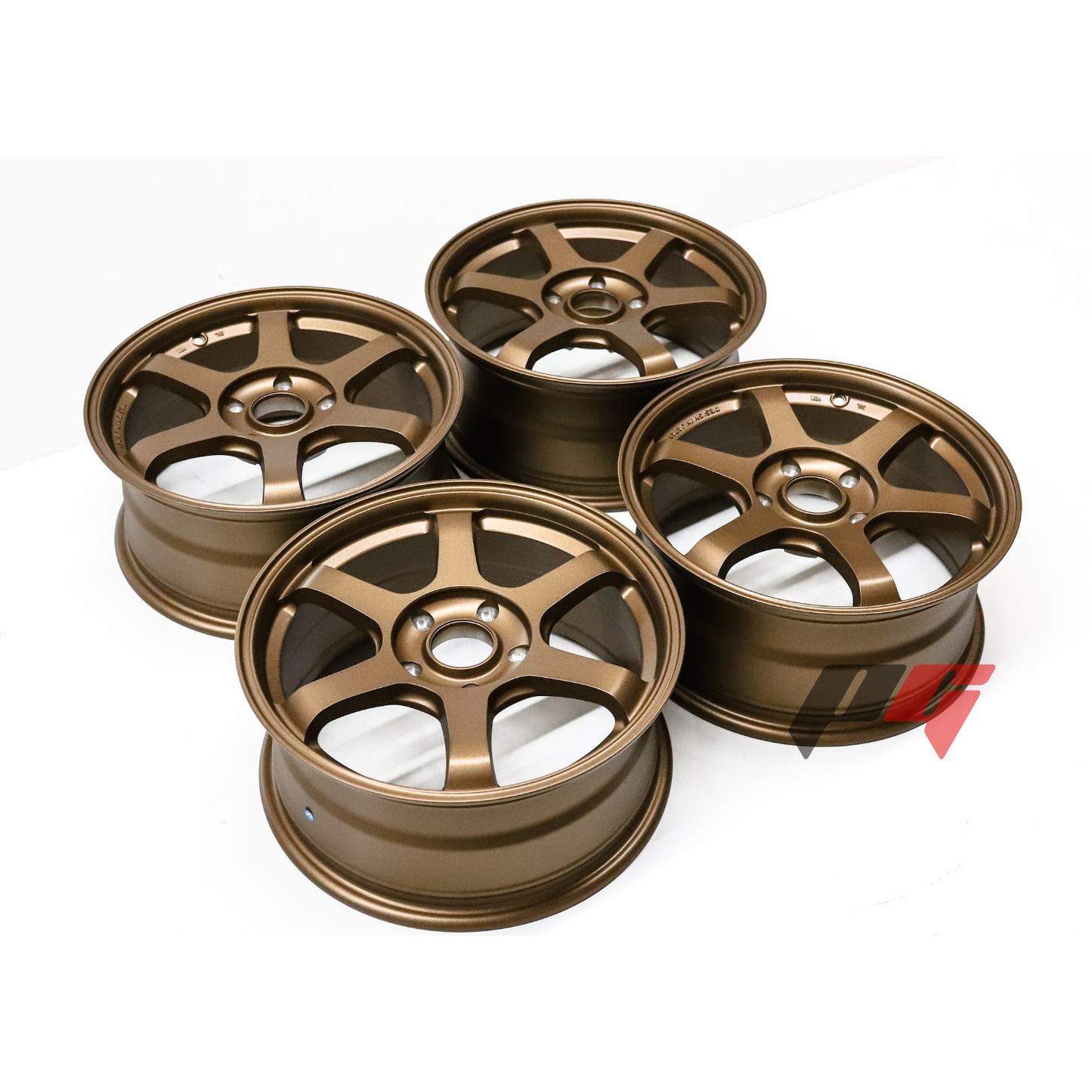 16"x7" Bronze Flow Formed Wheels (5x114.3) FIT HONDA TOYOTA MAZDA