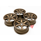 16"x7" Bronze Flow Formed Wheels (5x114.3) FIT HONDA TOYOTA MAZDA