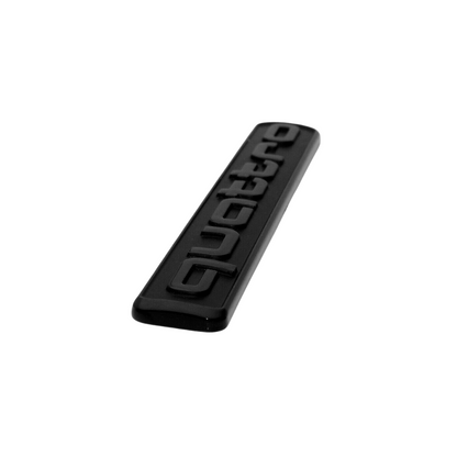 "Quattro" Gloss Black Nameplate Emblem For Rear Trunk Lid Fits Audi