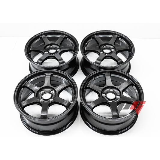 16"x7" Gunmetal Gray Flow Formed Wheels (4x100) FIT HONDA TOYOTA MAZDA