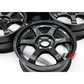 16"x7" Gunmetal Gray Flow Formed Wheels (4x100) FIT HONDA TOYOTA MAZDA