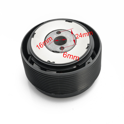 Aluminum Steering Wheel Hub Adapter Kit for Mazda Miata / RX-7 / RX-8 (1990–2005)