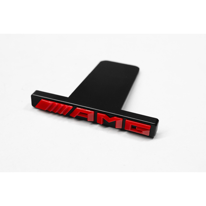 "AMG" GT Panamericana Front Grille Emblem Badge Fits Mercedes C43, E43, GL63, E-Class & S-Class