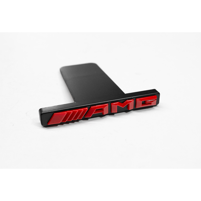 "AMG" GT Panamericana Front Grille Emblem Badge Fits Mercedes C43, E43, GL63, E-Class & S-Class