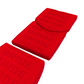 BRIDE Replacement Recliner Seat Cushion Pads – Red Gradation Logo (3-Piece Set)