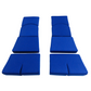 BRIDE Replacement Recliner Seat Cushion Pads – Blue (3-Piece Set)