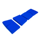 BRIDE Replacement Non-Recliner Fixed Back Seat Cushion Pads – Blue (3-Piece Set)