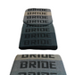 BRIDE Replacement Recliner Seat Cushion Pads – Gray Gradation Logo (3-Piece Set)