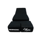 BRIDE Replacement Recliner Sea Cushion Pads – Black LOW MAX Gradation Logo (3-Piece Set)