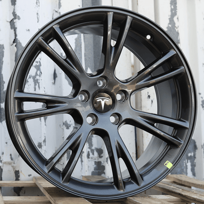 Tesla Model Y Gunmetal Gemini Wheels 19x8+40 (5x114.3)