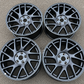 18" Charcoal Gray Photon Design Wheels 18X8.5 ET40 (5X114.3) Fits Tesla Model 3