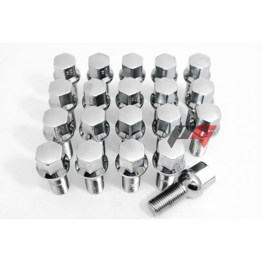 20pcs Chrome M14x1.5 Lug Bolts Nuts for Mercedes Benz ML350 S500 GLK350 S550 CL500 GL450