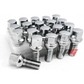 20pcs Chrome M12x1.25 Wheel Lug Bolt 28mm Shank For Cherokee, Compass, Renegade, Dart
