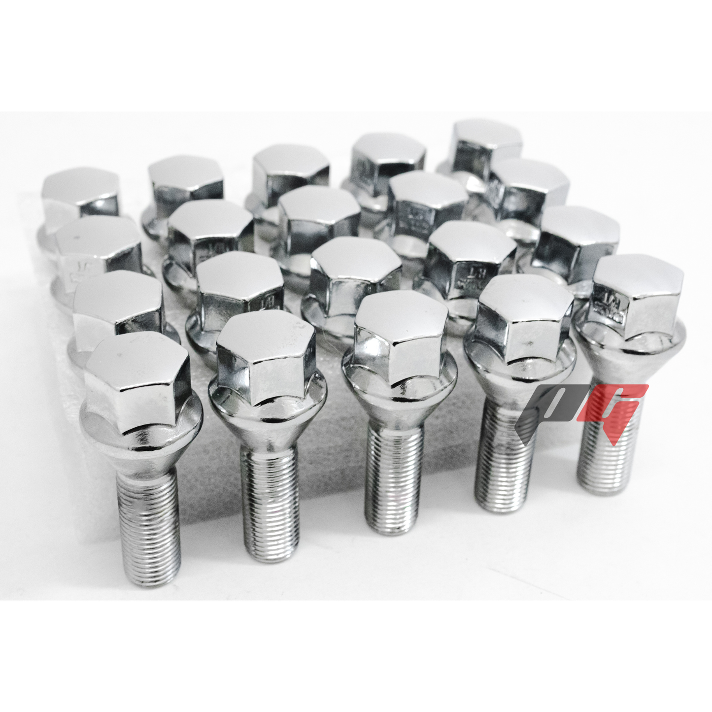 20pcs M12X1.25 Wheel Studs Lug Bolts Conical Seat for Jeep Renegade, Cherokee