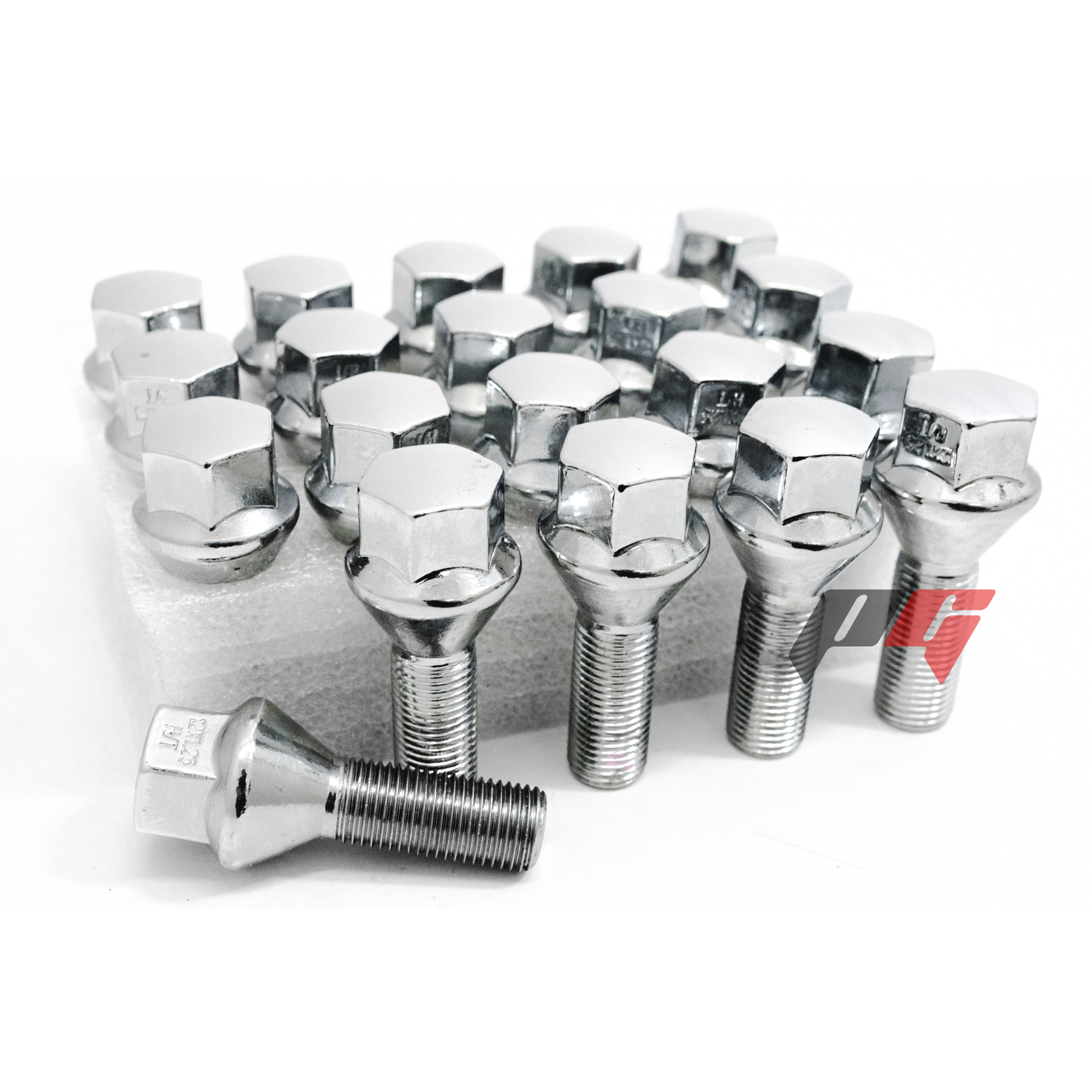 20pcs M12X1.25 Wheel Studs Lug Bolts Conical Seat for Jeep Renegade, Cherokee