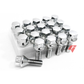 20pcs Chrome M12x1.25 Cone Seat Wheel Lug Bolts For Dart, Compass, Renegade, Cherokee