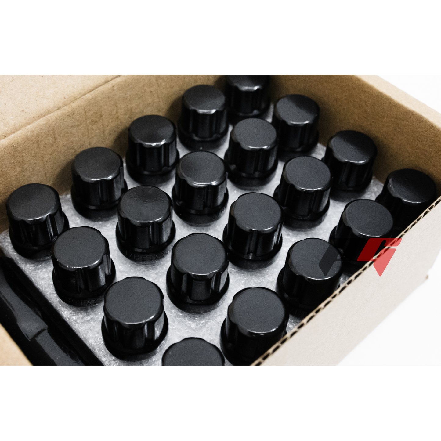20pcs Black M12x1.5 Spline Lug Bolts For BMW M3, M5, 335i, 135i, E46, F10, F30, E36 + Key