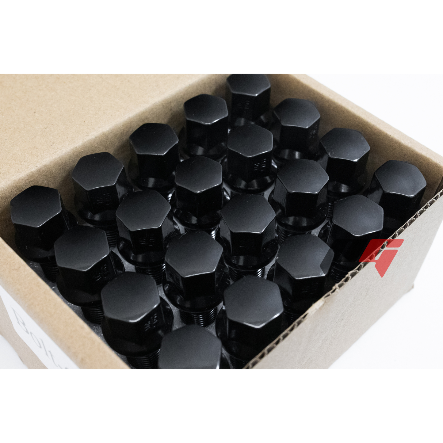 20pcs Black M14x1.5 Ball Seat Wheel Lug Bolts 45mm Shank For Mercedes Benz Wheels