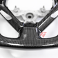 FOR 2007-2013 INFINITI G35/G37 CARBON FIBER & LEATHER STEERING WHEEL
