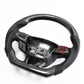 FOR 2015-2018 FORD FOCUS MK3 CARBON FIBER & LEATHER STEERING WHEEL