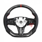 FOR INFINITI Q50 2019+/ Q60 2017+ CARBON FIBER & LEATHER STEERING WHEEL