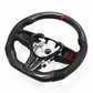FOR INFINITI Q50 2019+/ Q60 2017+ CARBON FIBER & LEATHER STEERING WHEEL
