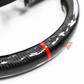 FOR INFINITI Q50 2019+/ Q60 2017+ CARBON FIBER & LEATHER STEERING WHEEL