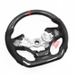 FOR 2019-2023 LEXUS ES CARBON FIBER & LEATHER STEERING WHEEL