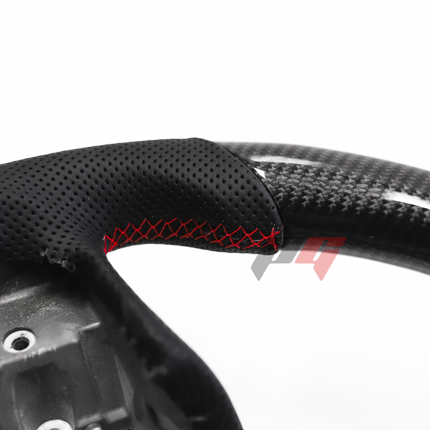 FOR 2019-2023 LEXUS ES CARBON FIBER & LEATHER STEERING WHEEL