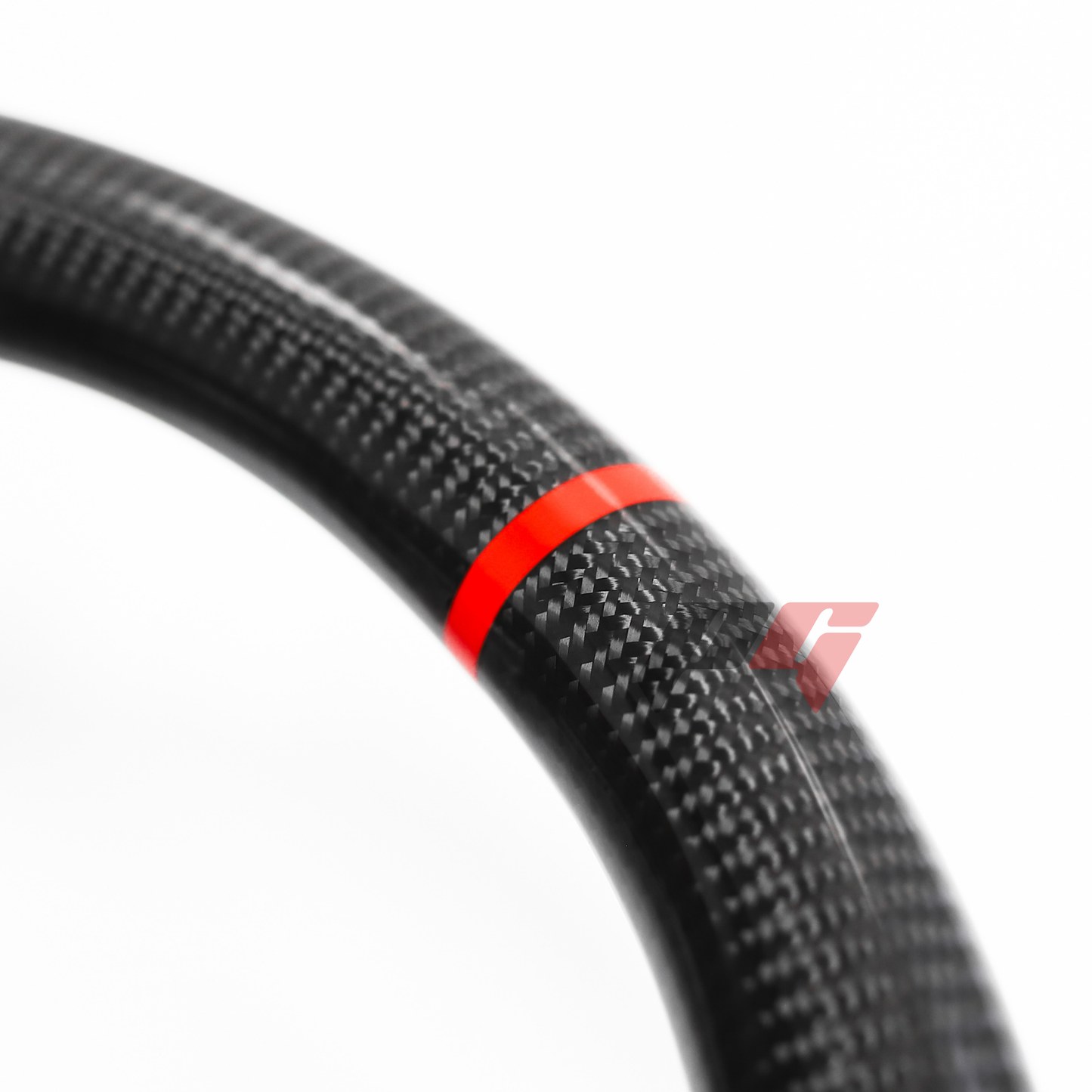 FOR 2019-2023 LEXUS ES CARBON FIBER & LEATHER STEERING WHEEL