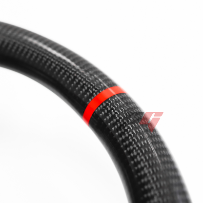 FOR 2019-2023 LEXUS ES CARBON FIBER & LEATHER STEERING WHEEL