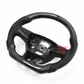 FOR 2015-2018 FORD FOCUS MK3/RS/ST CARBON FIBER & LEATHER STEERING WHEEL